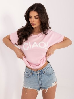 Bluzka RV-BZ-A1260.01 jasny różowy S/M