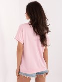Bluzka RV-BZ-A1260.01 jasny różowy S/M