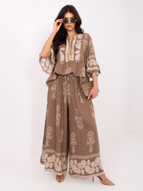 Komplet IR-KMPL-7282.08P ciemny bezowy L/XL