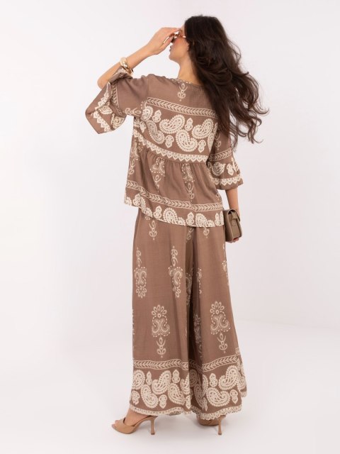 Komplet IR-KMPL-7282.08P ciemny bezowy L/XL