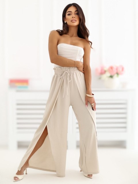 Spodnie CS-SP-XYS3375.03 beżowy M/L