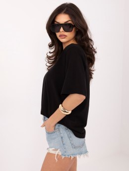 T-shirt RV-BZ-A1268.18 czarny L/XL