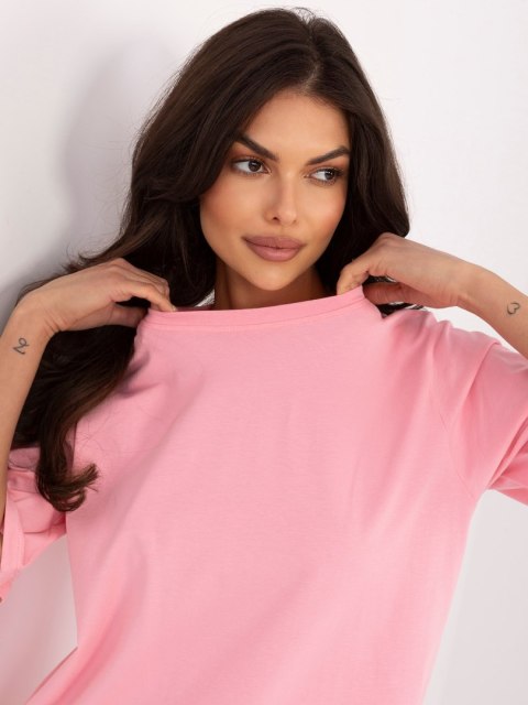 T-shirt RV-TS-A1089.87 jasny różowy L/XL