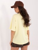 T-shirt RV-TS-A1089.87 jasny żółty L/XL