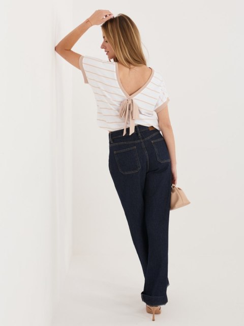 Bluzka RV-BZ-A1243.13P ciemny bezowy