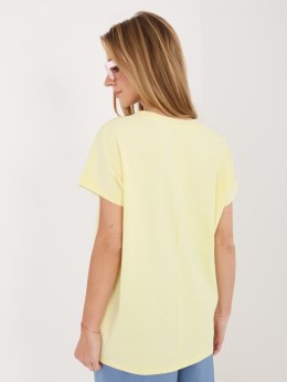 Bluzka RV-BZ-A1247.99 jasny żółty
