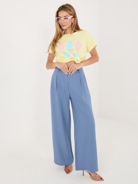 Bluzka RV-BZ-A1247.99 jasny żółty