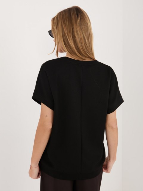 Bluzka RV-BZ-A1262.00 czarny S/M