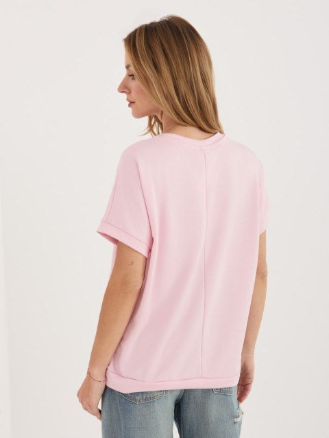 Bluzka RV-BZ-A1262.00 jasny różowy L/XL