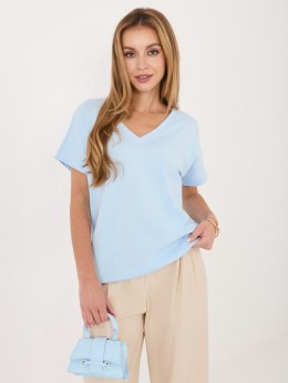 Bluzka RV-BZ-A1321.91 jasny niebieski L/XL