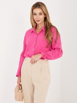 Koszula MI-KS-2337.18 fuksjowy