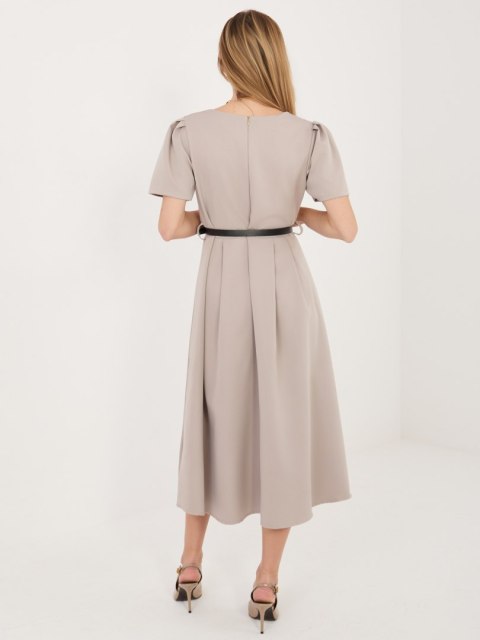 Sukienka MI-SK-A2328.91 ciemny bezowy