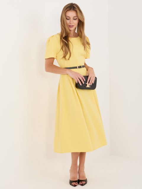 Sukienka MI-SK-A2328.91 żółty