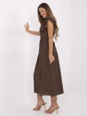 Sukienka MI-SK-A2489.21 brązowy