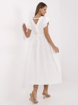 Sukienka MI-SK-A2489.21 ecru