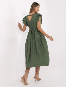 Sukienka MI-SK-A2489.21 khaki