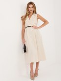 Sukienka MI-SK-A3046.82 beżowy