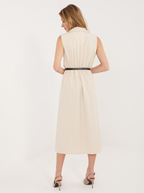 Sukienka MI-SK-A3046.82 beżowy