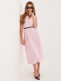 Sukienka MI-SK-A3046.82 jasny różowy