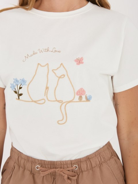 T-shirt IR-TS-R2766.60 ecru S/M