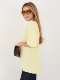 T-shirt RV-BZ-A1230.12 jasny żółty L/XL