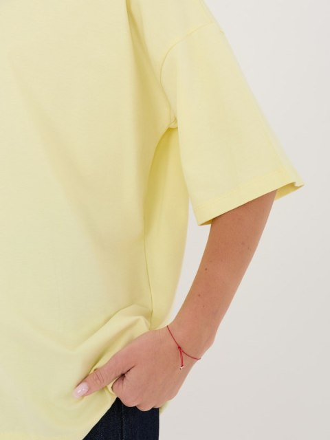 T-shirt RV-BZ-A1230.12 jasny żółty L/XL