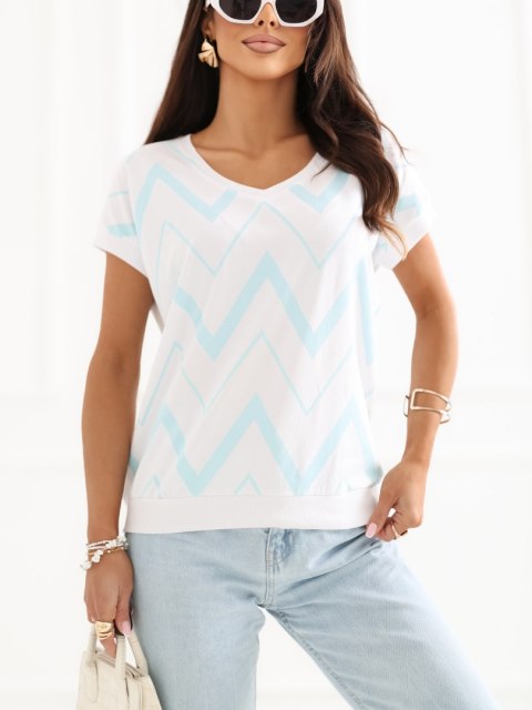 Bluzka RV-BZ-A1266.94 mietowy