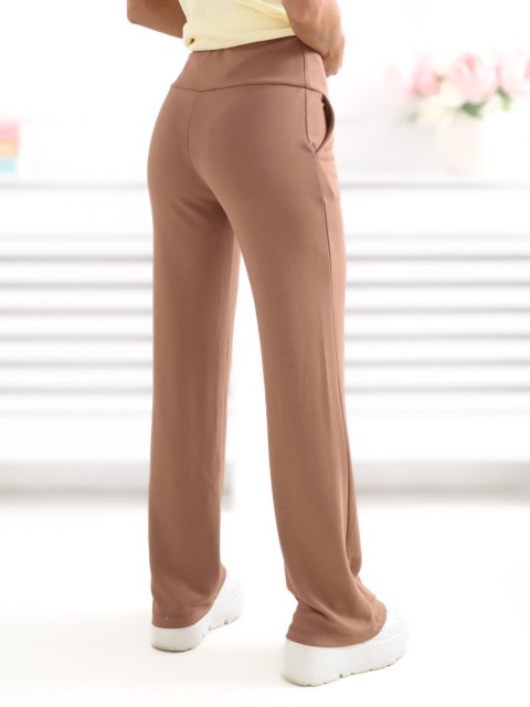 Spodnie dresowe RV-DR-A1289.01 jasny brązowy L/XL