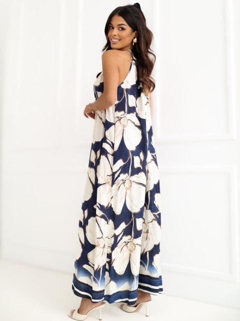 Sukienka IR-SK-LD2571-1.00 granatowy