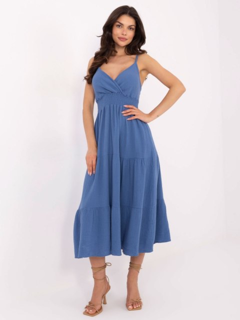 Sukienka MI-SK-62200.76 ciemny niebieski