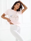 T-shirt IR-TS-R2766.60 jasny różowy L/XL