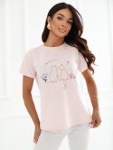 T-shirt IR-TS-R2766.60 jasny różowy S/M