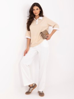 Bluzka LK-BZ-510218.02 beżowy M/L