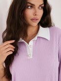 Bluzka LK-BZ-510218.02 jasny fioletowy S/M