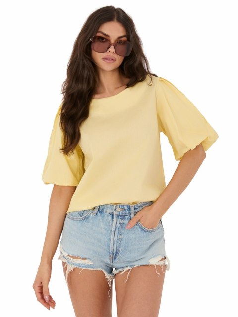 Bluzka MI-BZ-3391.71 jasny żółty