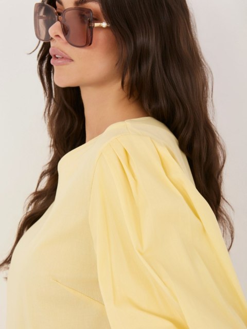 Bluzka MI-BZ-3391.71 jasny żółty