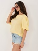 Bluzka MI-BZ-3391.71 jasny żółty