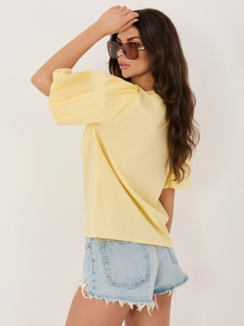 Bluzka MI-BZ-3391.71 jasny żółty