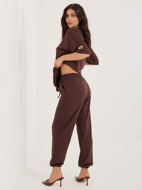 Komplet RV-KMPL-A1290.94 ciemny brązowy L/XL