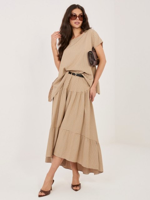 Spódnica IT-SD-FL10325.01 camelowy