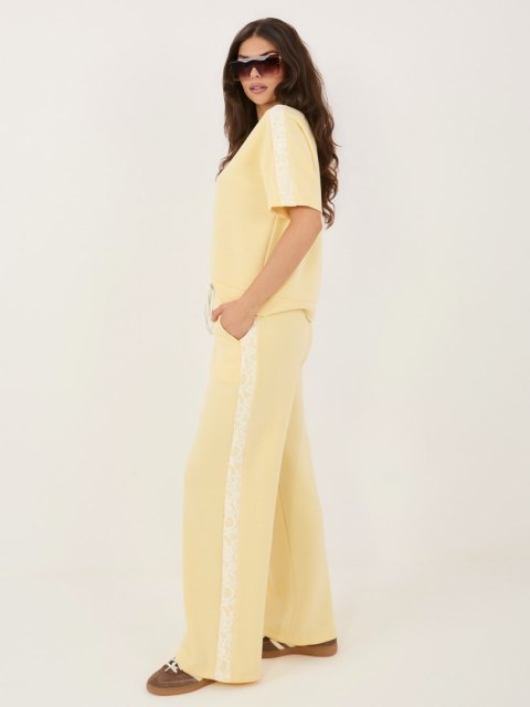 Spodnie IT-SP-97280.60 jasny żółty