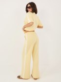 Spodnie IT-SP-97280.60 jasny żółty