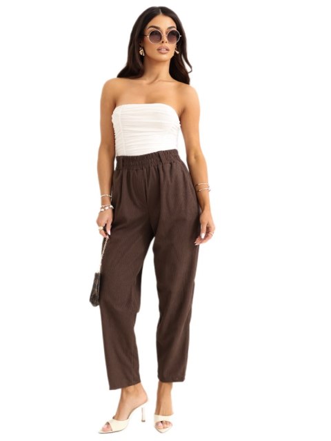 Spodnie RV-SP-A1311.60 ciemny brązowy L/XL