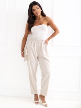 Spodnie RV-SP-A1311.60 jasny beżowy S/M