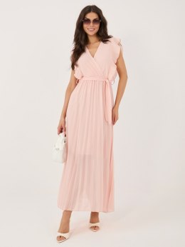 Sukienka IT-SK-13166.85 brzoskwiniowy
