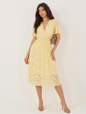 Sukienka IT-SK-22675.04 jasny żółty