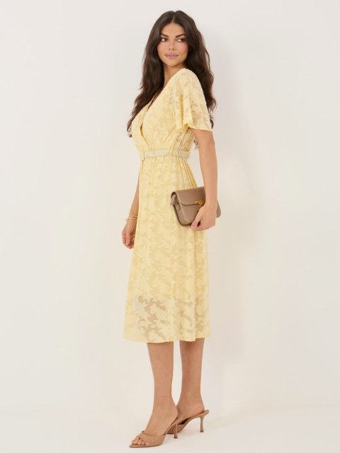 Sukienka IT-SK-22675.04 jasny żółty