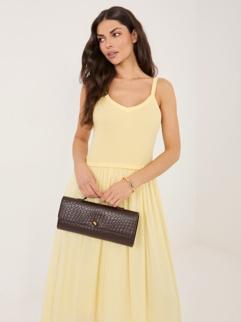 Sukienka MI-SK-22586.62 jasny żółty