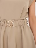Sukienka MI-SK-3430-1.01 ciemny bezowy