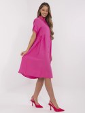 Sukienka MI-SK-A2275.09 fuksjowy